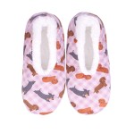SnuggUps Women's Dachshund Dog Print Slippers | By Splosh
