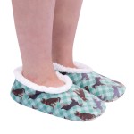 SnuggUps Women's Kelpie Dog Print Slippers | By Splosh