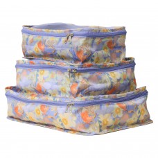 Travel by Splosh 3 Pack Packing Cubes | Bird Print