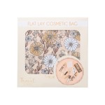 Travel by Splosh Flat Lay Cosmetic Bag | Floral Print