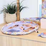 Travel by Splosh Flat Lay Cosmetic Bag | Bird Print