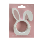Splosh Easter Gift Range | Bunny Napkins & Rings Set