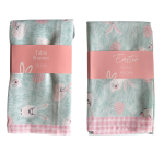 Splosh Easter Gift Range | Bunny Table Runner & Tea Towel Set