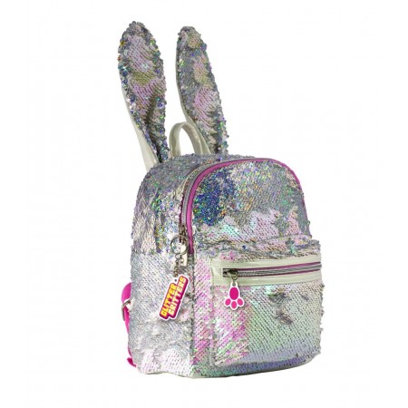 Tikkiti Glitter Critters CatchMe! Bunny Backpack | Sparkle Sequin