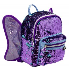 Glitter Critters CatchMe! Butterfly Backpack | Sparkle Purple Sequin