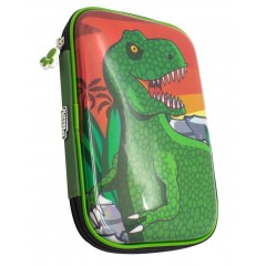 Glitter Critters CarryMe! Hard Shell Pencil Case | T-Rex