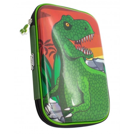 Glitter Critters CarryMe! Hard Shell Pencil Case | T-Rex