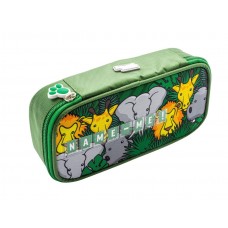 Glitter Critters NameMe! Green Zip Pencil Case | Jungle