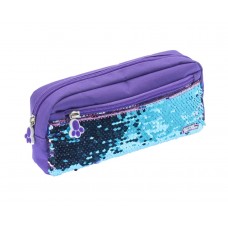 Glitter Critters PatMe! Sparkle Sequin Pencil Case | Purple