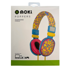 Moki Poppers Kids Over Ear Headphones | Aloha Floral