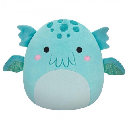 Kellytoy Genuine Squishmallow Theotto the Teal Cthulhu 7.5" Plush Toy