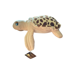 Teddy & Friends Brand Soft Brown Spotted Plush Toy | Tabitha Sea Turtle 32cm