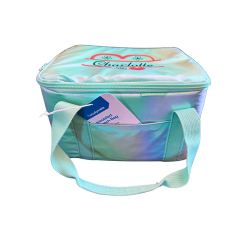 Studymate Insulated Lunch Bag with Name| Mint Green Metallic