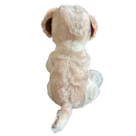 Teddy & Friends Tan - Cream Ritzy Puppy Silky Soft Plush Dog  | 25cm Small