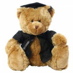 Teddy & Friends Brand Soft Frankie Graduation Bear Plush Momento | Brown 40cm