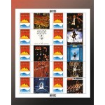 2018 AC/DC 45th Anniversary Australian Stamp Sheets Collector Folder - Mint