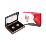 2024 AFL Coloured Proof Two Coin Set