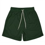 LW Reid McKay Mesh Shorts with Side Splits - Bottle Green