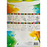 Art Boxd Paint With Water Pack of 10 Picture Prints & Brushes Set