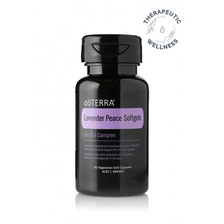 doTERRA Lavender Peace Restful Complex Softgels | 60 Capsules doTERRA Lavender Peace Restful Complex Softgels | 60 Capsules