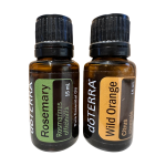 doTERRA Gift Pack Essential Oil Duo | Rosemary & Wild Orange 15ml