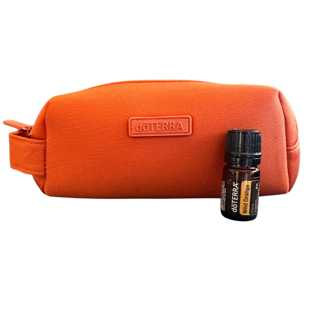 doTERRA Immunity Kit Orange Zip Case| Bonus 5ml Wild Orange Oil