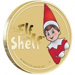 2022 Elf on the Shelf Postal Numismatic Cover Coin & Stamp Folder Set 6500 Limited