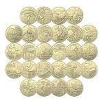 2022 Great Aussie Coin Hunt 3 $1 A-Z Set of 26 Uncirculated Coins In Presentation Folder