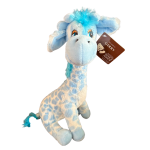 Teddy & Friends Brand Soft Blue Gerry Giraffe Plush Toy 33cm