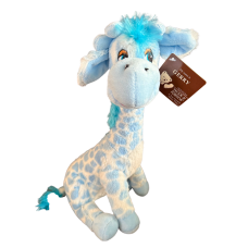 Teddy & Friends Brand Soft Blue Gerry Giraffe Plush Toy 33cm