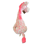 Teddy & Friends Brand Soft Pink Gerry Giraffe Plush Toy 33cm