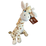 Teddy & Friends Brand Soft Brown Gerry Giraffe Plush Toy 33cm