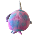 Kellytoy Genuine Squishmallow Hallie the Tie Dye Narwhal 8" Plush Toy