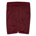 LW Reid McKay Mesh Shorts with Side Splits - Maroon