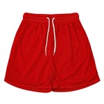 LW Reid McKay Mesh Shorts with Side Splits - Red