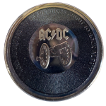 AC/DC For Those About To Rock (We Salute You) Postal Numismatic Cover Coin & Stamp Folder Set 6500 Limited