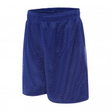 LW Reid McKay Mesh Shorts with Side Splits - Royal Blue