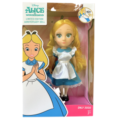 Disney Alice in Wonderland Limited Edition Release 70th Anniversary Doll with Certificate