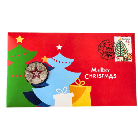 2023 PNC Merry Christmas Limited First Day Cover Royal Australian Mint 50c