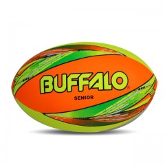 Buffalo Sports Rugby League Team Ball | Neon Orange